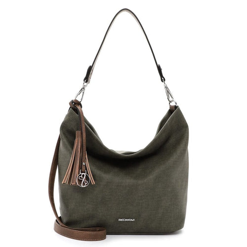 Emily & Noah Elke Bag in Bag Buidel Olive / Cognac Emily & Noah 
