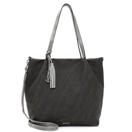 Emily & Noah Elke Bag in Bag Shopper L Grey Emily & Noah 