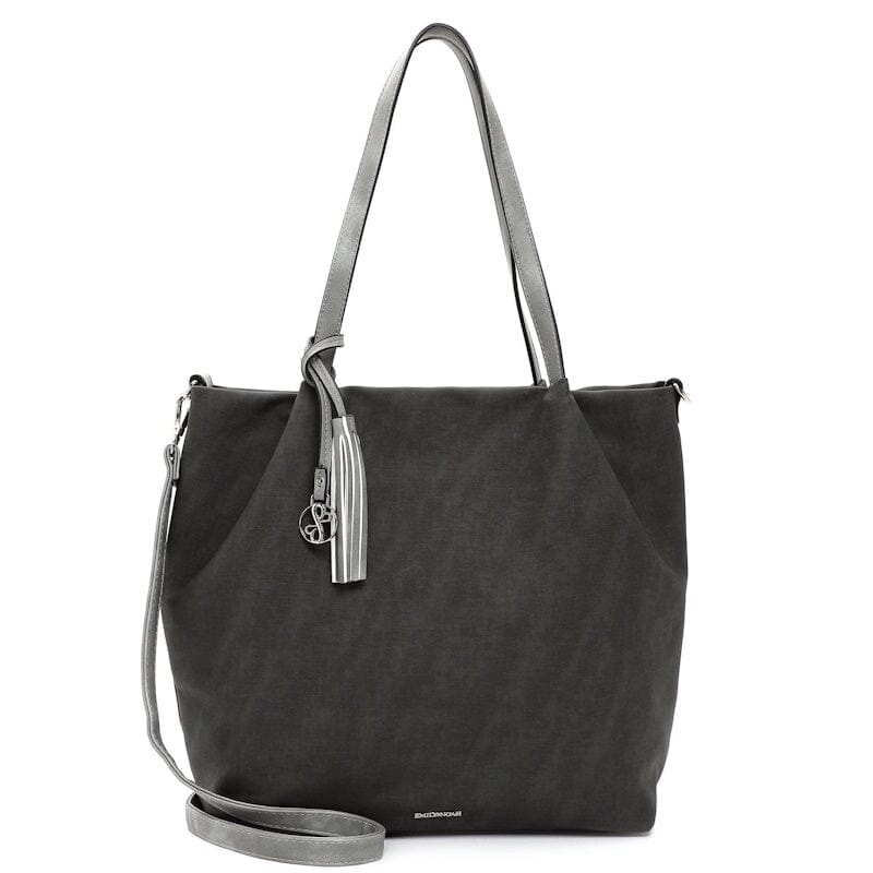 Emily & Noah Elke Bag in Bag Shopper L Grey Emily & Noah 