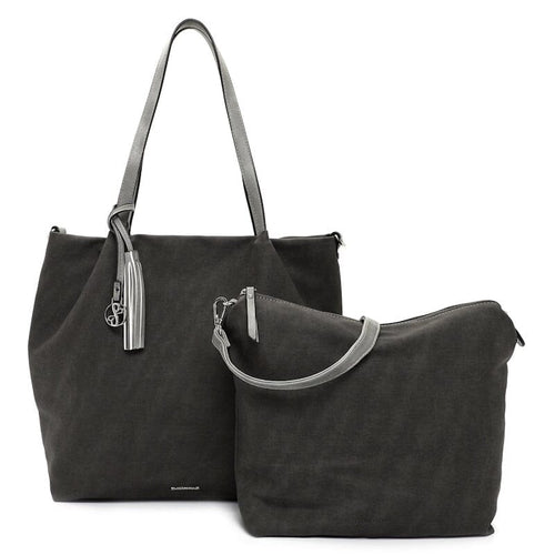 Emily & Noah Elke Bag in Bag Shopper L Grey Emily & Noah 