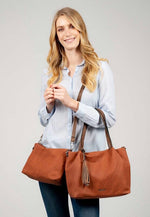 Emily & Noah Elke Bag in Bag Shopper M Cognac Emily & Noah 