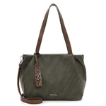 Emily & Noah Elke Bag in Bag Shopper M Olive Cognac Emily & Noah 