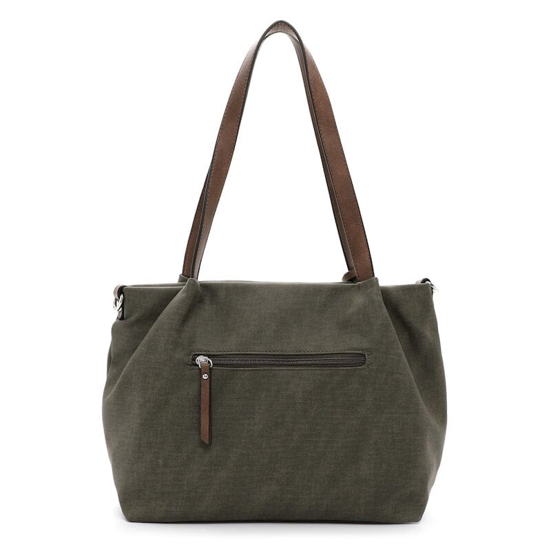 Emily & Noah Elke Bag in Bag Shopper M Olive Cognac Emily & Noah 