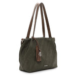Emily & Noah Elke Bag in Bag Shopper M Olive Cognac Emily & Noah 