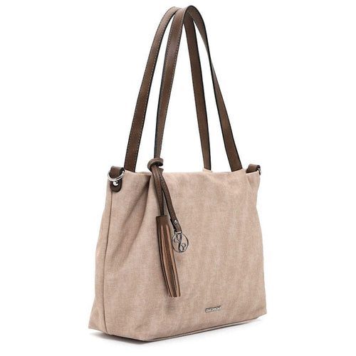 Emily & Noah Elke Bag in Bag Shopper M Sand Combi Emily & Noah 