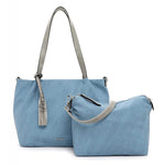 Emily & Noah Elke Bag in Bag Shopper M Smokeblue Emily & Noah 