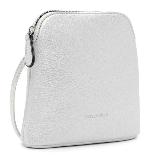 Emily & Noah Emma Crossovertas Schoudertas Shiny Silver Emily & Noah 