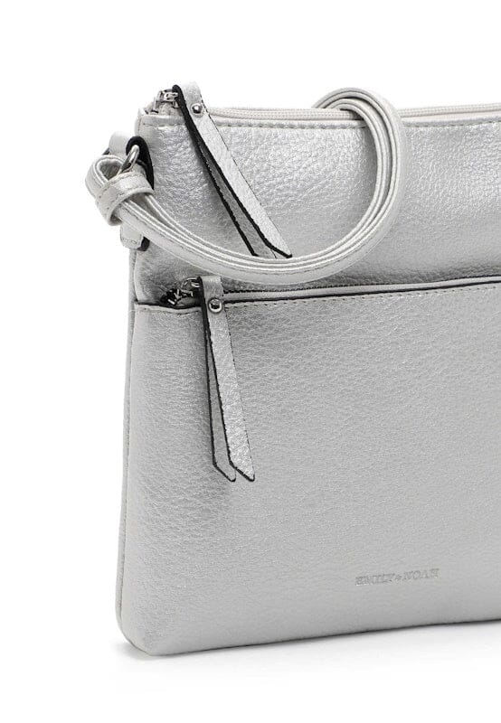 Emily & Noah Emma Crossovertas Shiny Silver Emily & Noah 