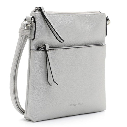 Emily & Noah Emma Crossovertas Shiny Silver Emily & Noah 