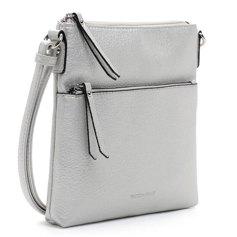 Emily & Noah Emma Crossovertas Shiny Silver Emily & Noah 