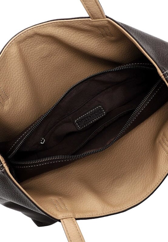 Emily & Noah Eva Bag in Bag Reversible Shopper Brown Emily & Noah 