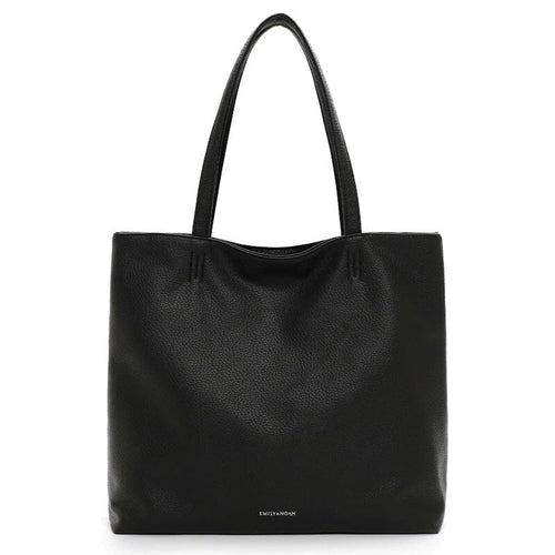 Emily & Noah Eva Bag in Bag Reversible Shopper Dark Grey Emily & Noah 