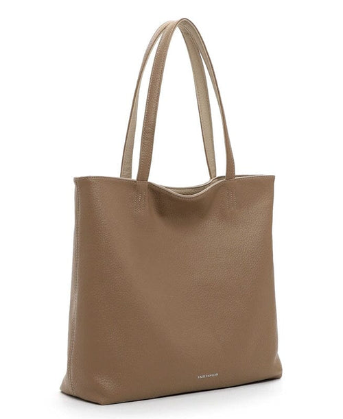 Emily & Noah Eva Bag in Bag Reversible Shopper Taupe Emily & Noah 