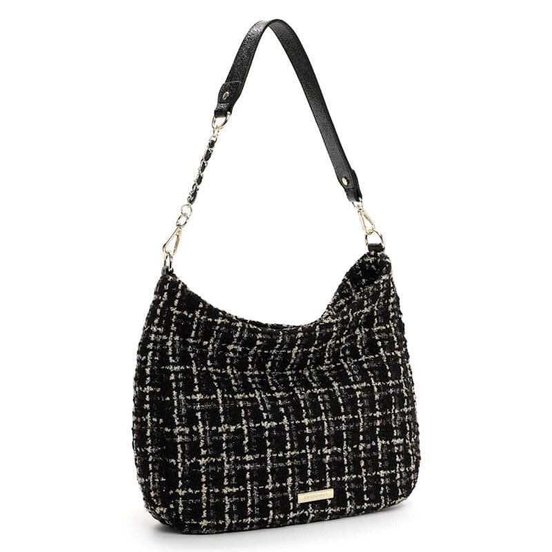 Emily & Noah Hannelore Shoulderbag M Black/Beige Emily & Noah 