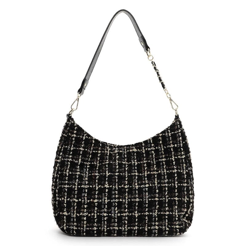 Emily & Noah Hannelore Shoulderbag M Black/Beige Emily & Noah 