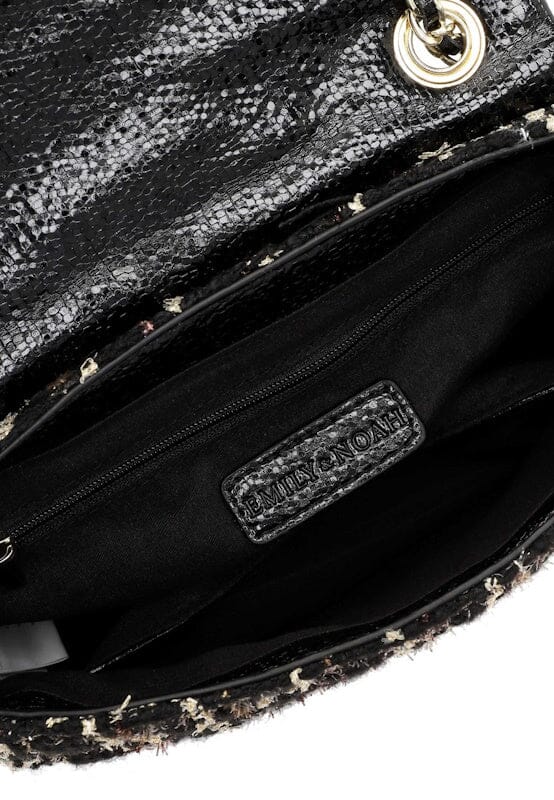 Emily & Noah Hannelore Shoulderbag S Black/Beige Emily & Noah 