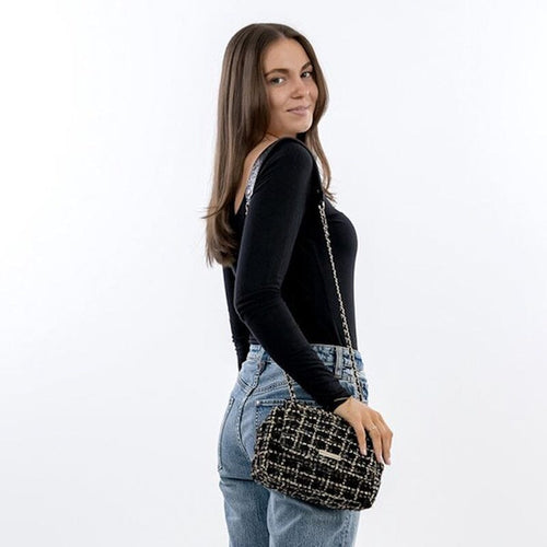 Emily & Noah Hannelore Shoulderbag S Black/Beige Emily & Noah 