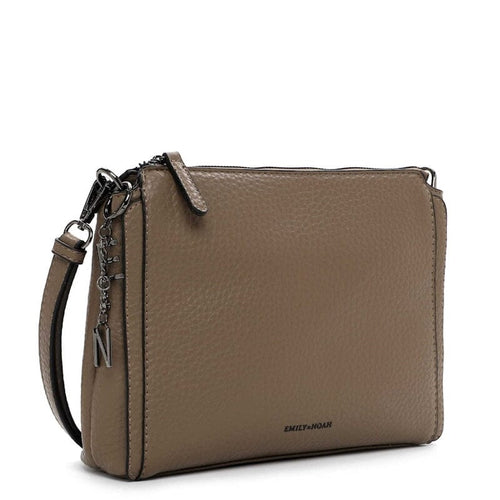 Emily & Noah Harleen Crossbody Bag Taupe Emily & Noah 