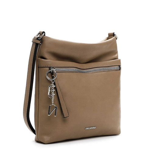Emily & Noah Harmina Crossbody Bag Taupe Emily & Noah 