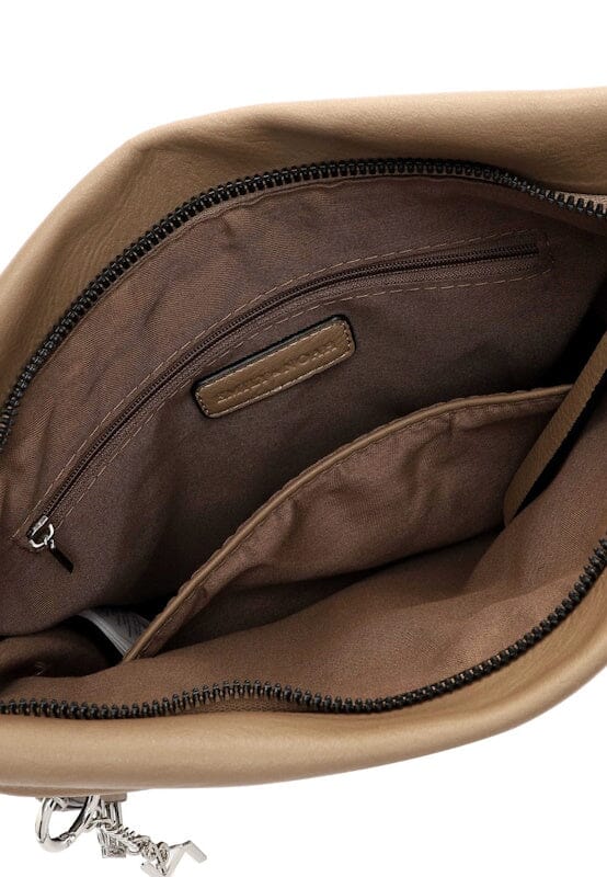 Emily & Noah Harmina Crossbody Bag Taupe Emily & Noah 
