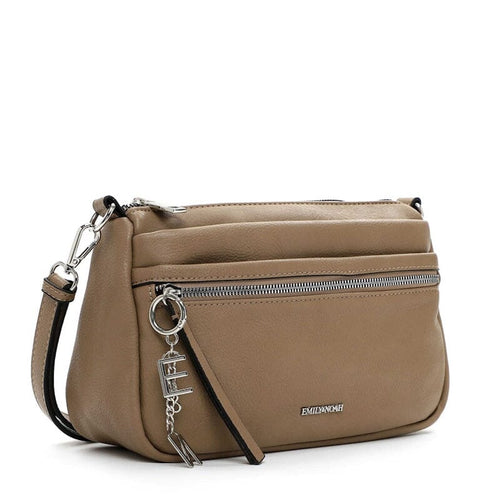 Emily & Noah Harmina Shoulder Bag Taupe Emily & Noah 
