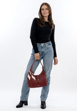 Emily & Noah Hasina Hobo Bag Red Emily & Noah 