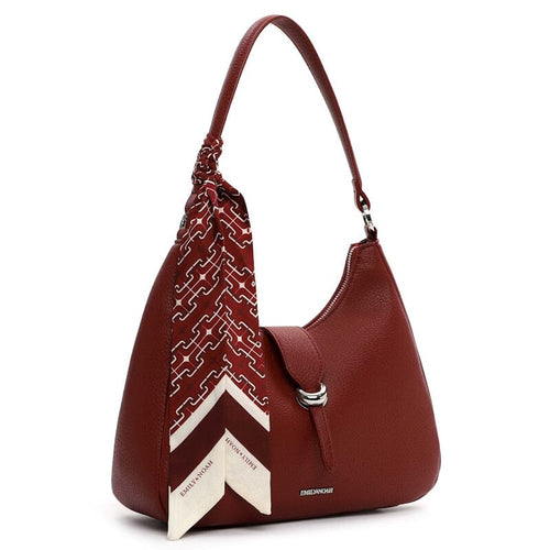 Emily & Noah Hasina Hobo Bag Red Emily & Noah 