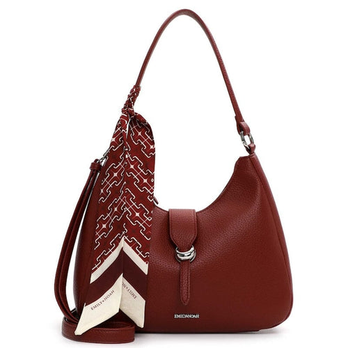 Emily & Noah Hasina Hobo Bag Red Emily & Noah 