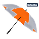 Falconetti Golfparaplu Reflecterend Oranje / Zilver Falconetti 