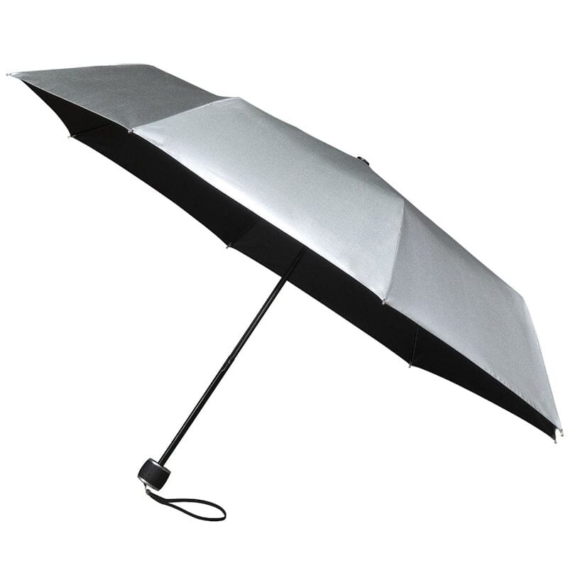 Falconetti MiniMax Opvouwbare Paraplu Zilver-Zwart Falconetti 