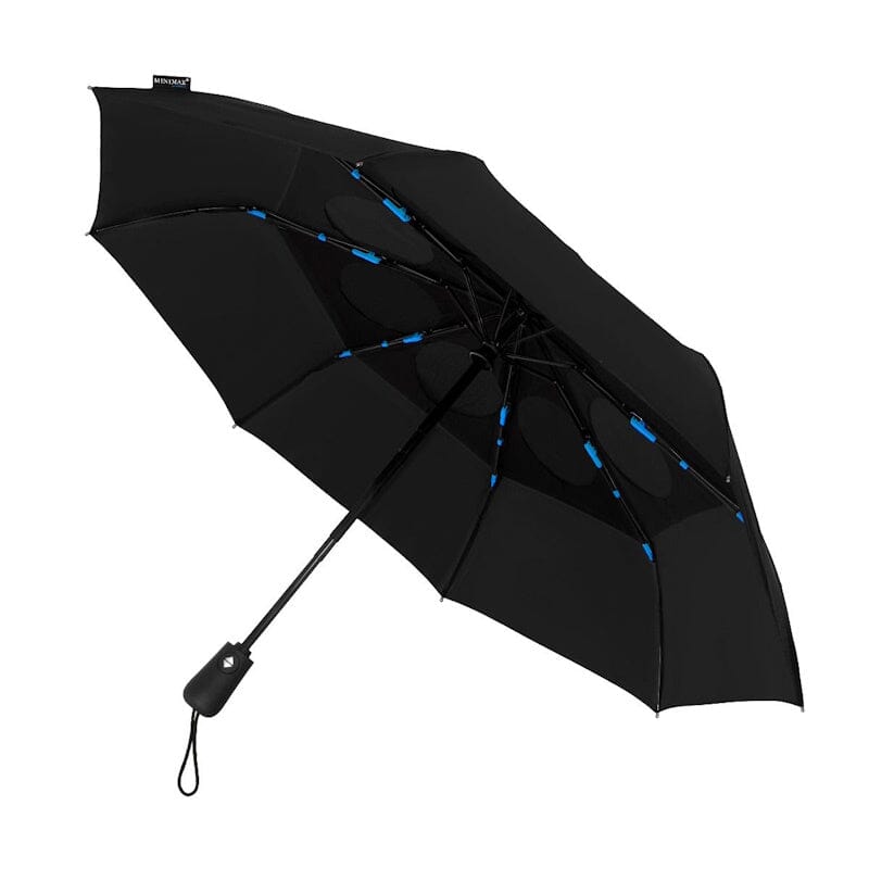 Falconetti MiniMax Opvouwbare Windproof Paraplu Zwart Falconetti 