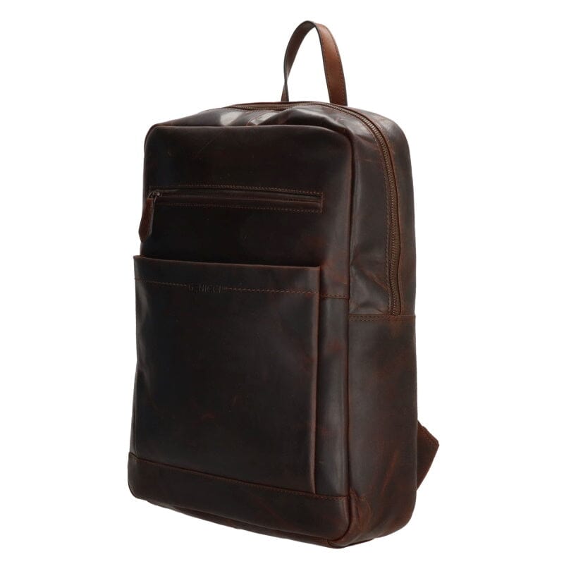 Genicci Noble Musk Backpack 15,6" Brown Genicci 