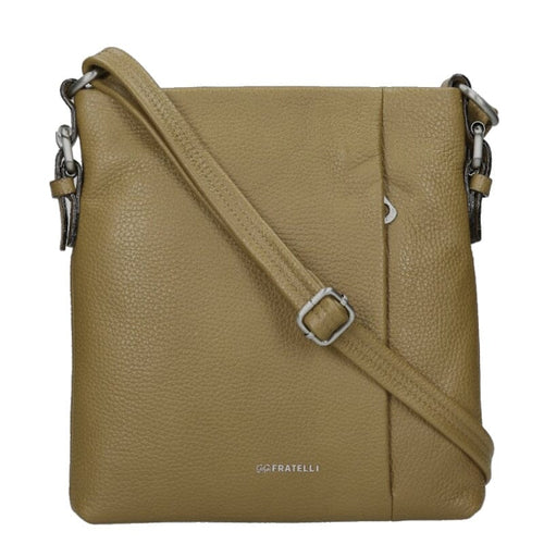 Gigi Fratelli Schouder-/Crossbodytas Romance ROM0006 Taupe Gigi Fratelli 