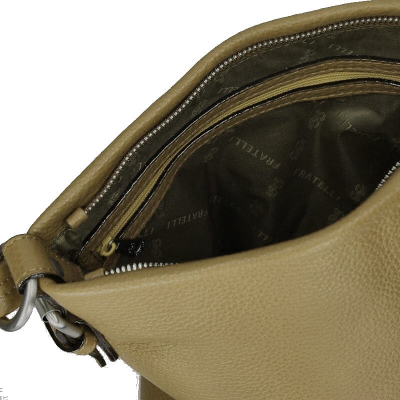Gigi Fratelli Schouder-/Crossbodytas Romance ROM0006 Taupe Gigi Fratelli 
