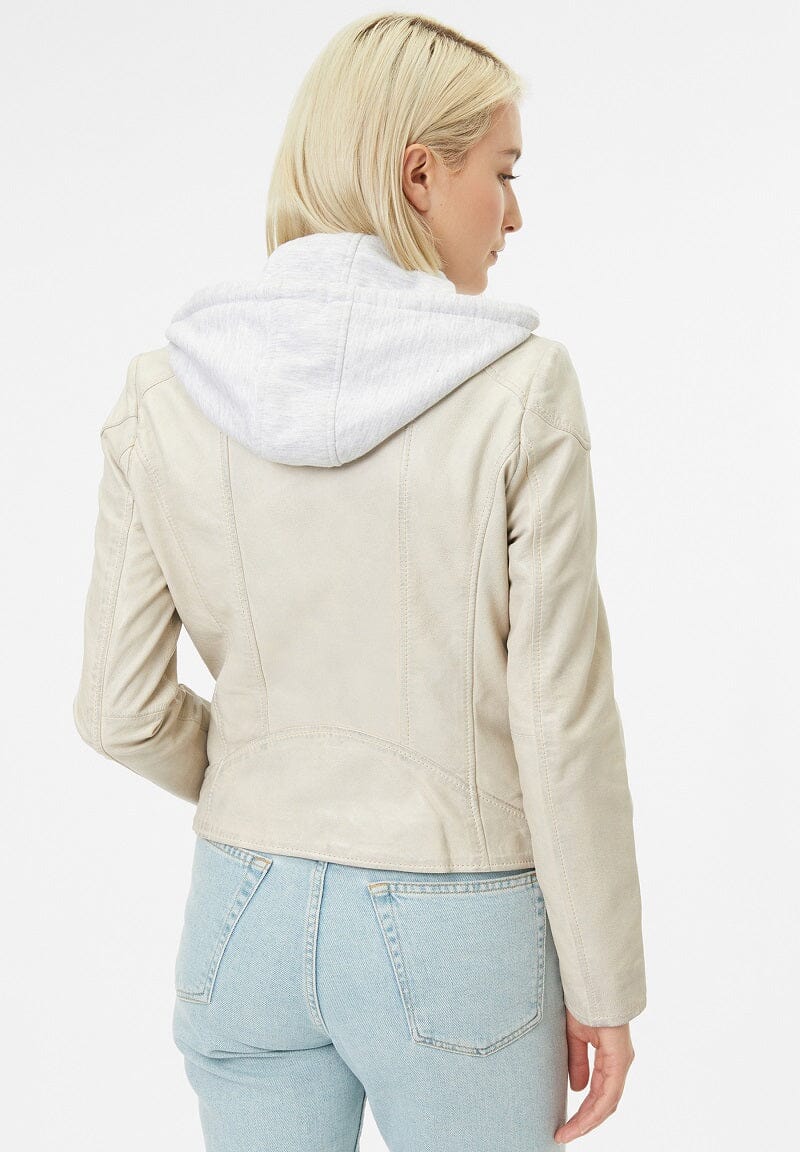 Dames bruin leren bomber jack - Leather City Dames bruin leren bomber jack - Leather City