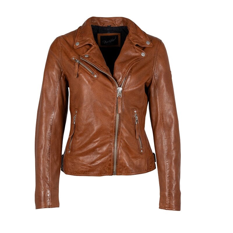 Gypsy cognac leren bikerjack Paige Gypsy 