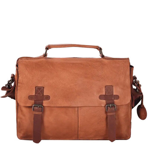 Harbour 2nd Ashton Laptoptas 14" Cognac Habour 2nd 