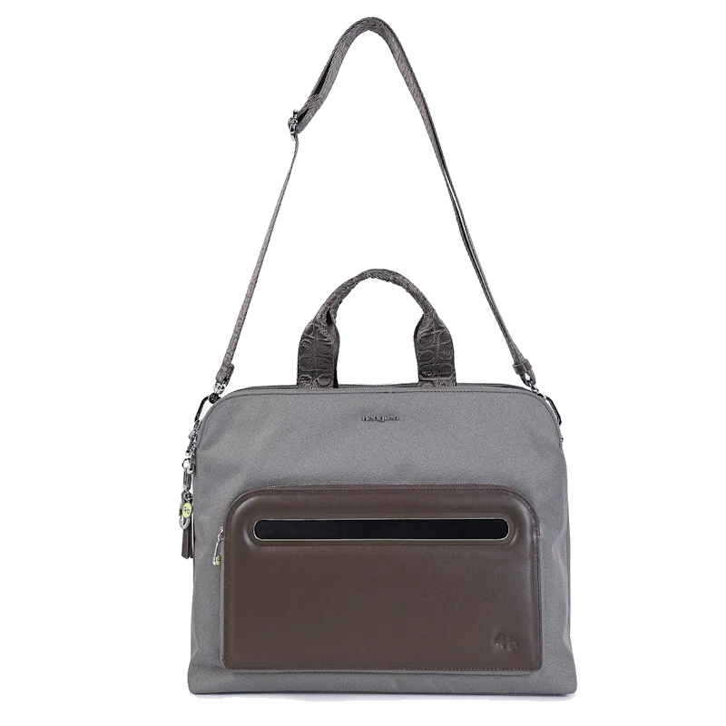 Hedgren Lungo Dames Businesstas Vintage Grey Hedgren 