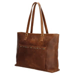 Hide & Stitches Masterpiece Laptoptas 15,6 inch Cognac Hide & Stitches 