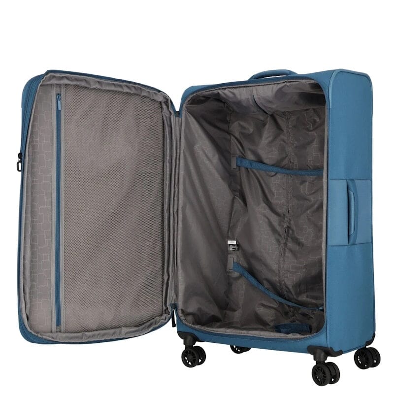 Jump Monthélys 4-Wiel Spinner Trolley 67 cm Blue Jump 