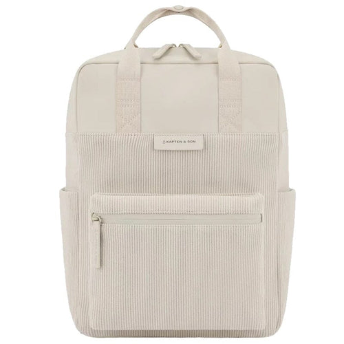 Kapten & Son Bergen Pro Rugzak 15" Cord Sandstone Kapten & Son 