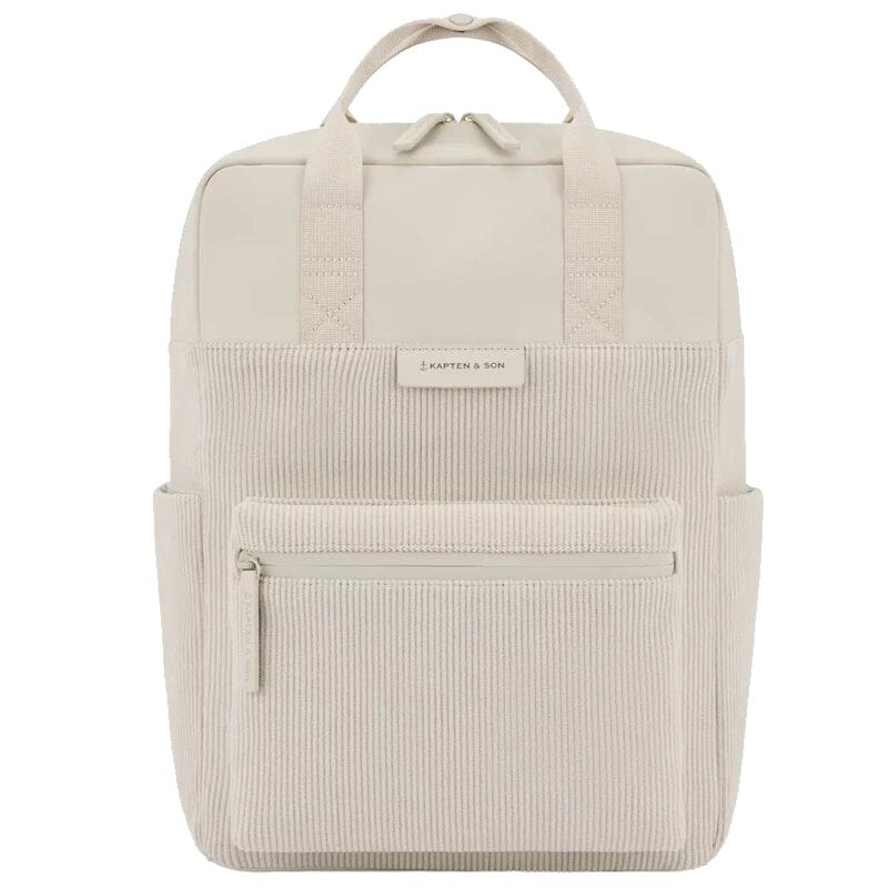 Kapten & Son Bergen Pro Rugzak 15" Cord Sandstone Kapten & Son 