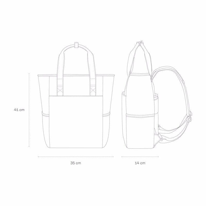 Kapten & Son Lindby Rugzak Sandstone Kapten & Son 