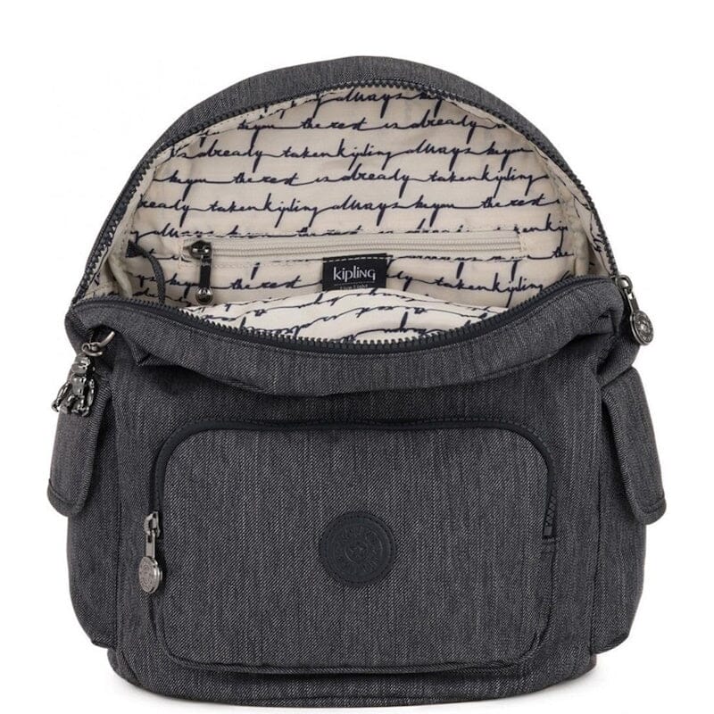 Kipling City Pack S Rugzak Actice Denim Kipling 