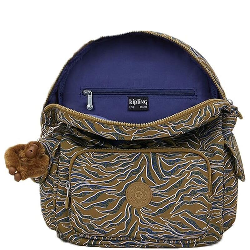 Kipling City Pack S Rugzak Undersea Leaves Kipling 