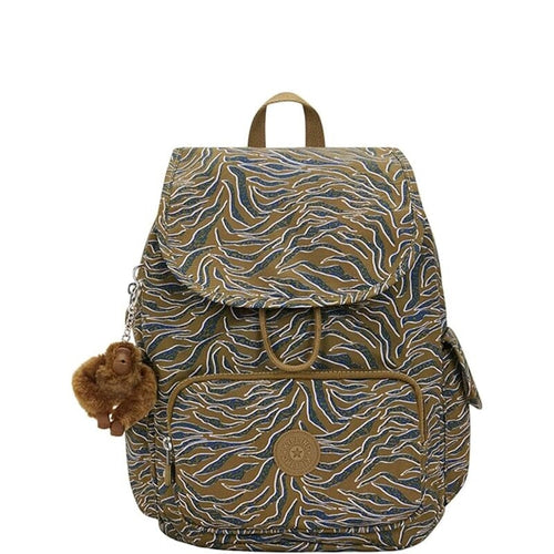 Kipling City Pack S Rugzak Undersea Leaves Kipling 
