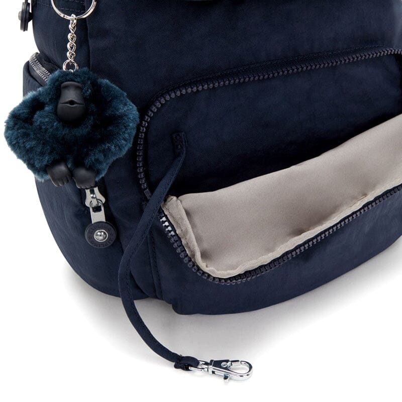 Kipling City Zip S Rugzak Blue Bleu Kipling 