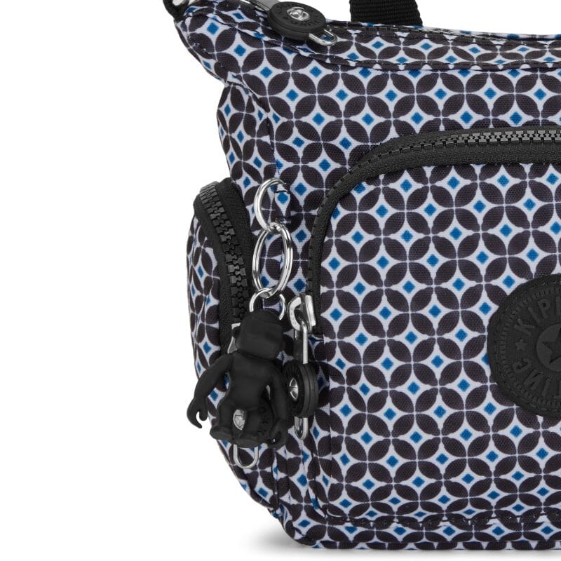 Kipling Gabbie Mini Crossbody Schoudertas Blackish Tile Kipling 