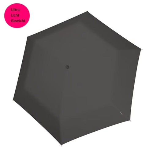 Knirps US050 Ultra Lichtgewicht Paraplu Dark Grey Knirps 