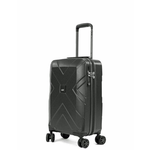 Line Oistr Denver 4 Wheel Spinner 55cm Handbagage Black Line 